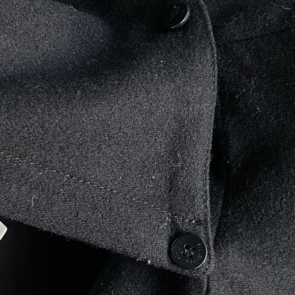 Guess Los Angeles Wool Pea Coat Womens 2X Lined Toggle Button Winter - Picture 7 of 14